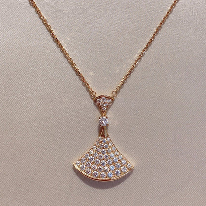[RAFFINE] COLLAR DREAM ORO ROSA CON DIAMANTES