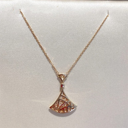 [RAFFINE] COLLAR DREAM ORO ROSA CON DIAMANTES