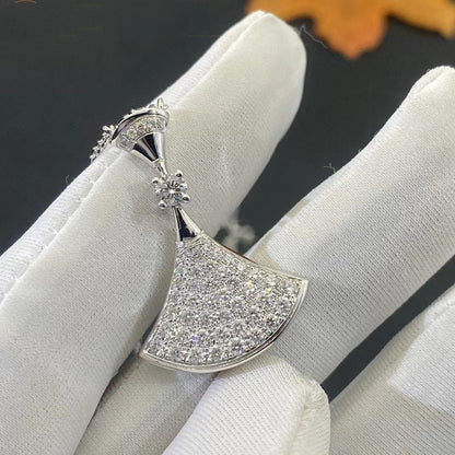 [RAFFINE] COLLAR DE SUEÑO PLATA CON DIAMANTES