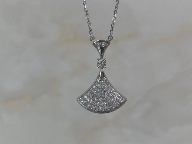 [RAFFINE] COLLAR DE SUEÑO PLATA CON DIAMANTES