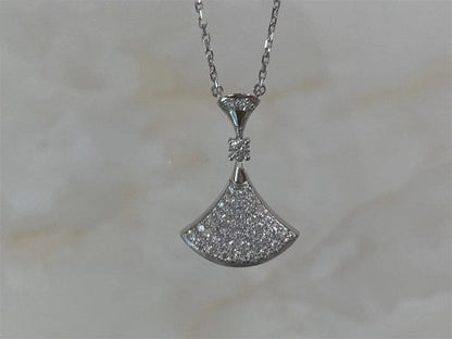 [RAFFINE] COLLAR DE SUEÑO PLATA CON DIAMANTES