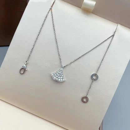 [Raffine]TRAUM HALSKETTE SILBER DIAMANT