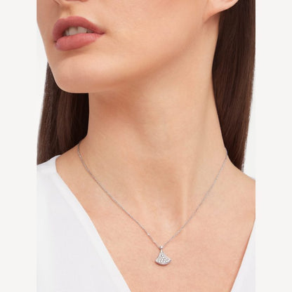 [Raffine]TRAUM HALSKETTE SILBER DIAMANT