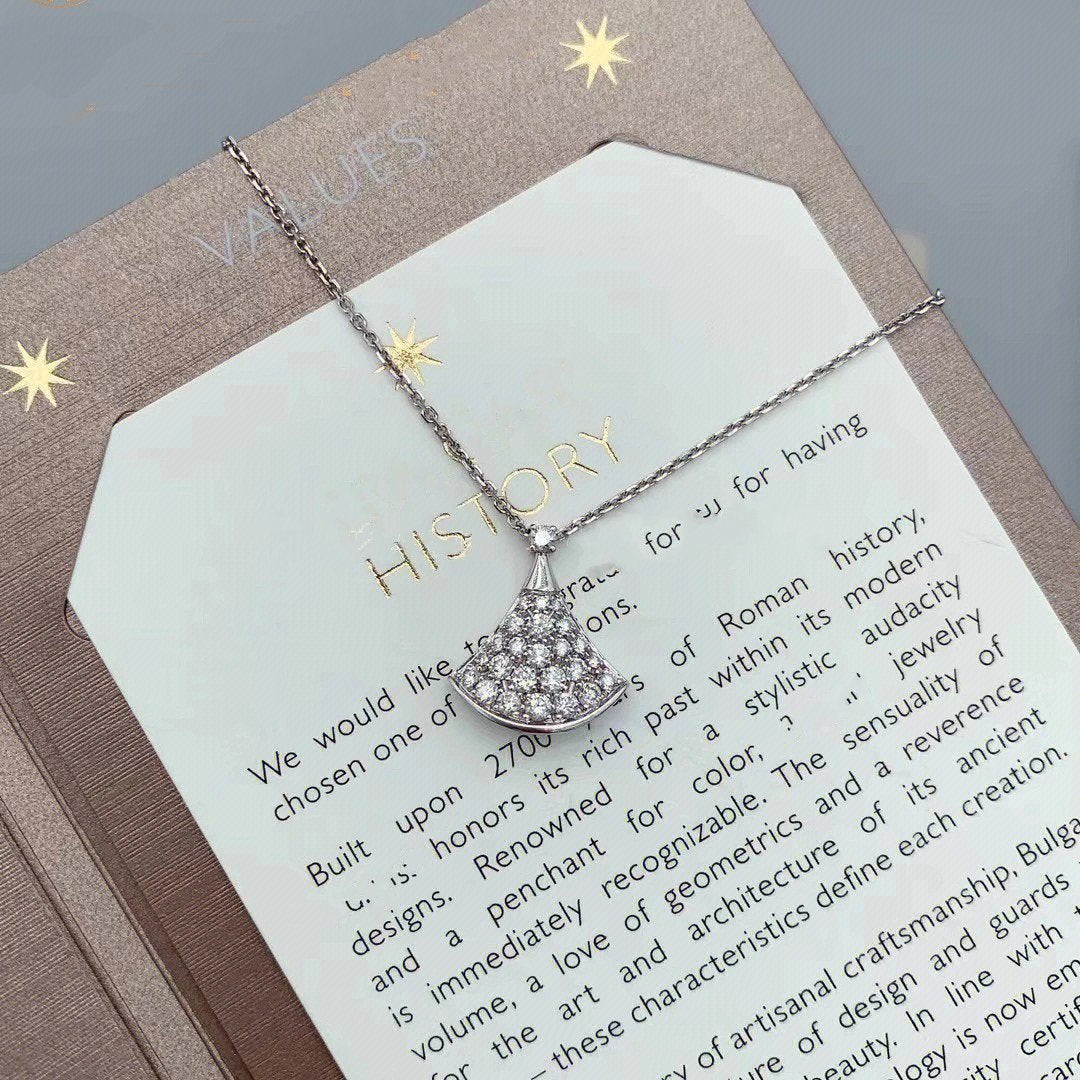 [Raffine]TRAUM HALSKETTE SILBER DIAMANT