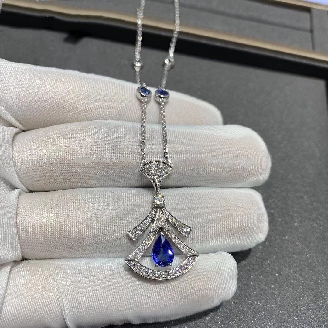 [RAFFINE] COLLAR DE SUEÑO ÁGATA DIAMANTE PLATA