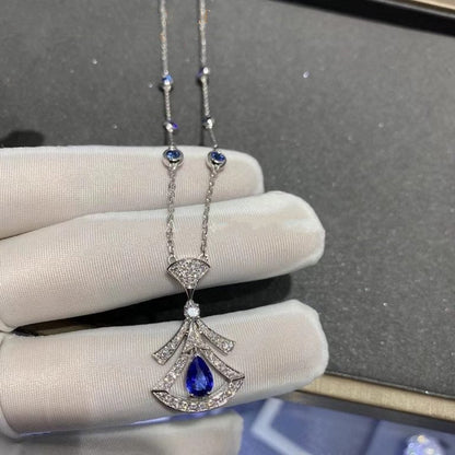 [RAFFINE] COLLAR DE SUEÑO ÁGATA DIAMANTE PLATA