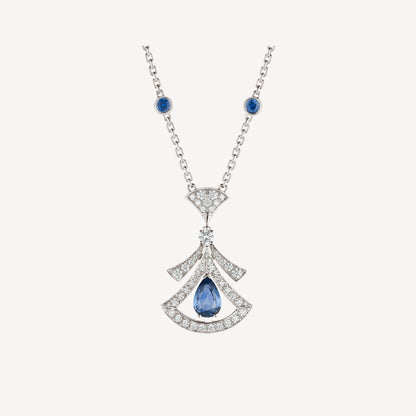 [RAFFINE] COLLAR DE SUEÑO ÁGATA DIAMANTE PLATA