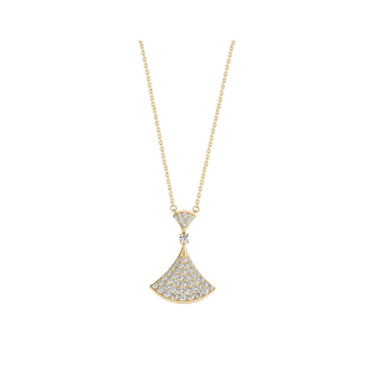 [RAFFINE] COLLAR DE SUEÑO ORO CON DIAMANTES