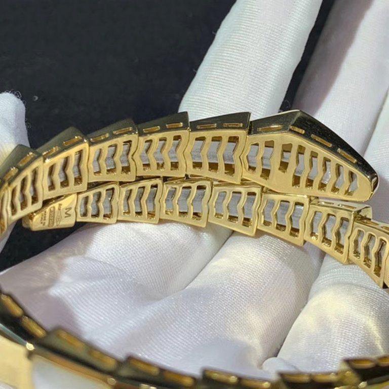 [RAFFINE]PULSE SERPENTI MOP ORO