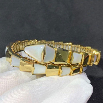 [RAFFINE]PULSE SERPENTI MOP ORO