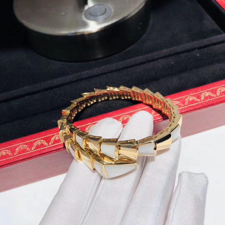 [RAFFINE]PULSE SERPENTI MOP ORO