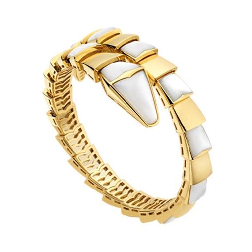 [RAFFINE]PULSE SERPENTI MOP ORO