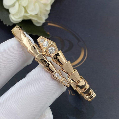 [RAFFINE]PULSE SERPENTI DIAMANTES ORO ROSA