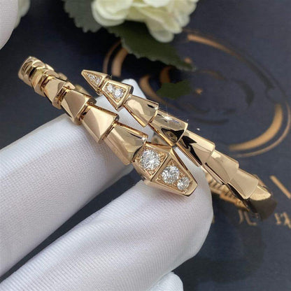 [RAFFINE]PULSE SERPENTI DIAMANTES ORO ROSA