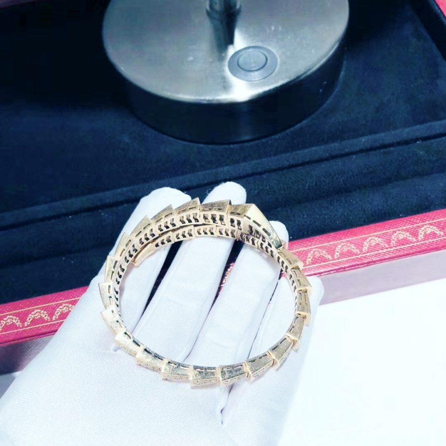 [RAFFINE]PULSE SERPENTI ORO ROSA 8MM DIAMANTE