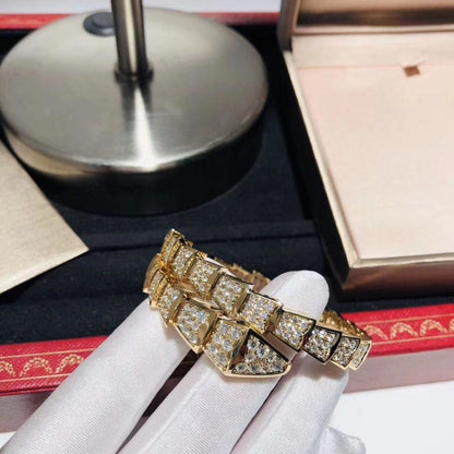[RAFFINE]PULSE SERPENTI ORO 8MM DIAMANTE