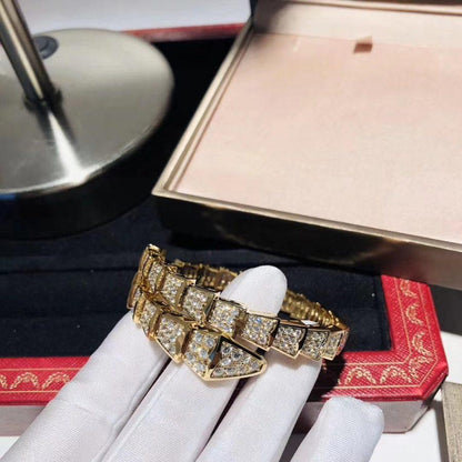 [RAFFINE]PULSE SERPENTI ORO 8MM DIAMANTE