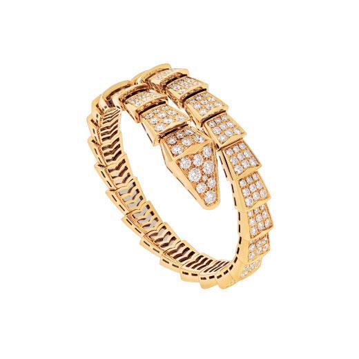[RAFFINE]PULSE SERPENTI ORO 8MM DIAMANTE