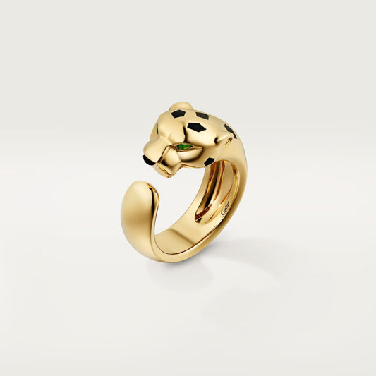 [Raffine]PANTHERE SPOTTED MEDIUM RING
