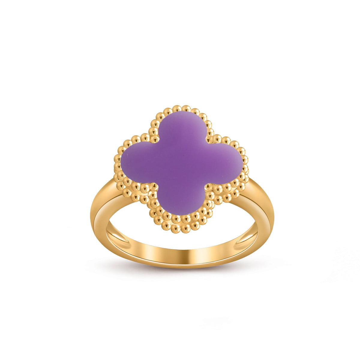 [LUXE]CLOVER RING GOLD COLLECTION