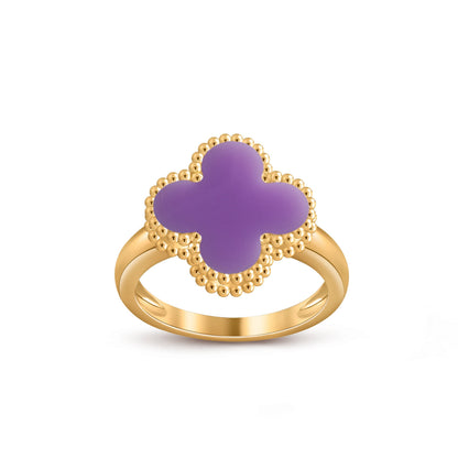 [LUXE]CLOVER RING GOLD COLLECTION