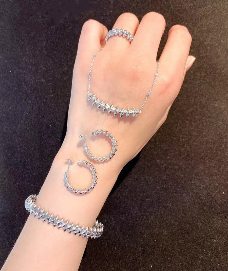 [RAFFINE]PULSERA DE PLATA CLASH