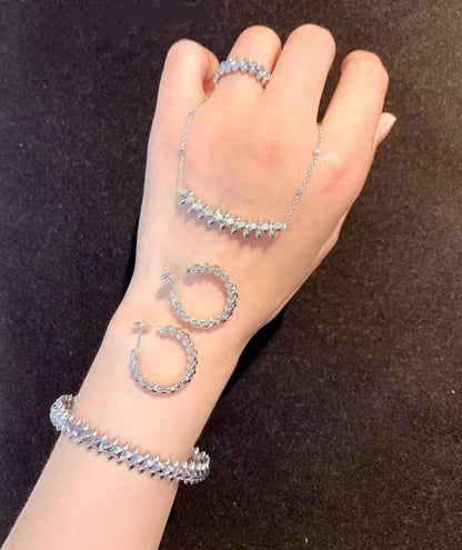 [RAFFINE]PULSERA DE PLATA CLASH