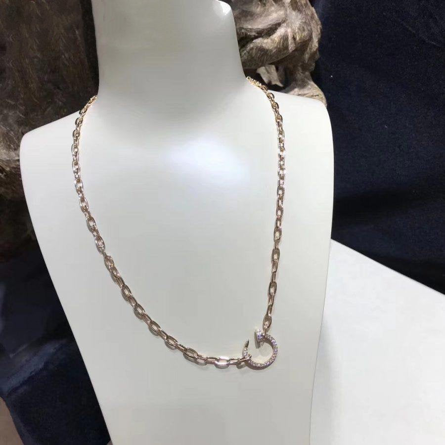 [Raffine]JUSTE NECKLACE FULL DIAMONDS