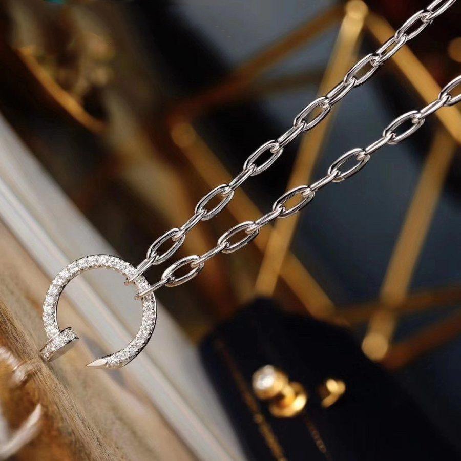 [Raffine]JUSTE NECKLACE FULL DIAMONDS