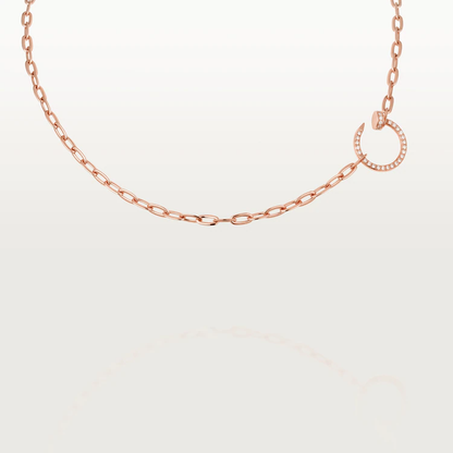 [Raffine]JUSTE NECKLACE FULL DIAMONDS