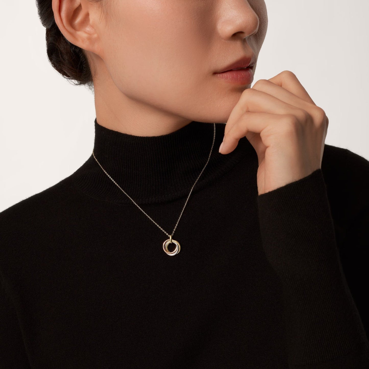 [Raffine]TRINITY SMALL NECKLACE