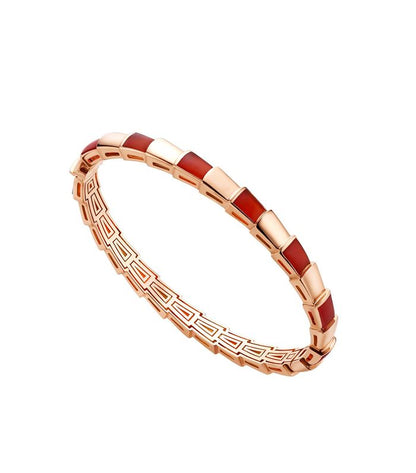 [Raffine]SERPENTI ARMBAND ROTGOLD RUBELLIT