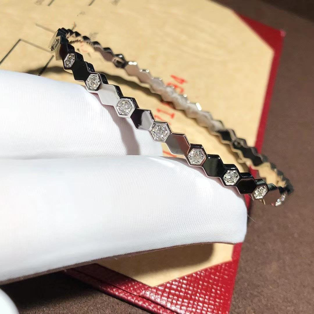 [RAFFINE]BEE LOVE SILVER DIAMOND BRACELET