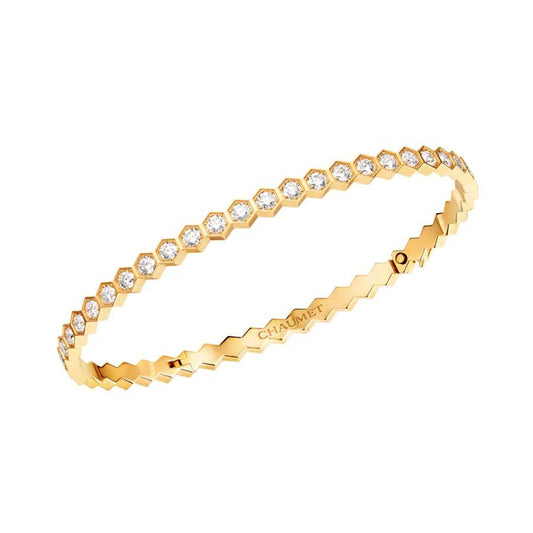 [RAFFINE]BEE LOVE GOLD BRACELET FULL DIAMOND