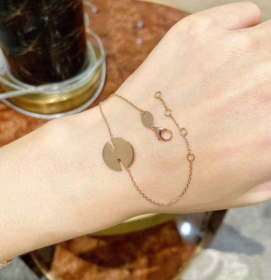 [RAFFINE]JEUX DE BRACELET MOP PINK GOLD DIAMONDS