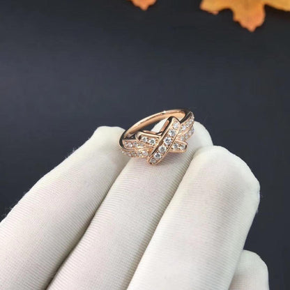 [RAFFINE]JEUX DE RING PINK GOLD DIAMOND