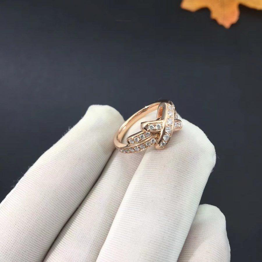 [RAFFINE]JEUX DE RING PINK GOLD DIAMOND