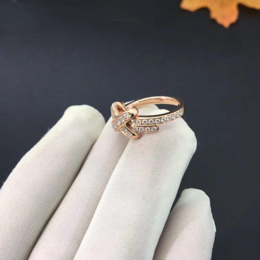 [RAFFINE]JEUX DE RING PINK GOLD DIAMOND