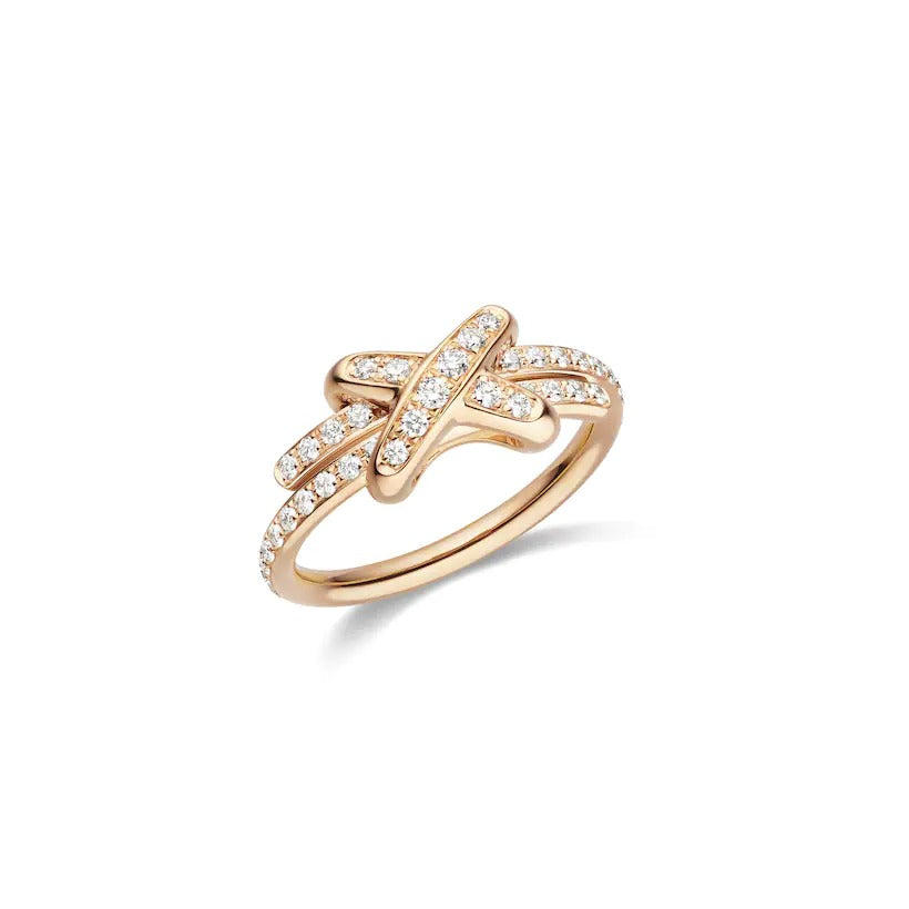 [RAFFINE]JEUX DE RING PINK GOLD DIAMOND