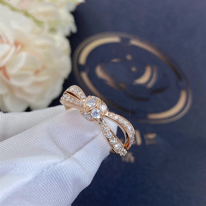 [RAFFINE]LIENS PINK GOLD DIAMOND RING