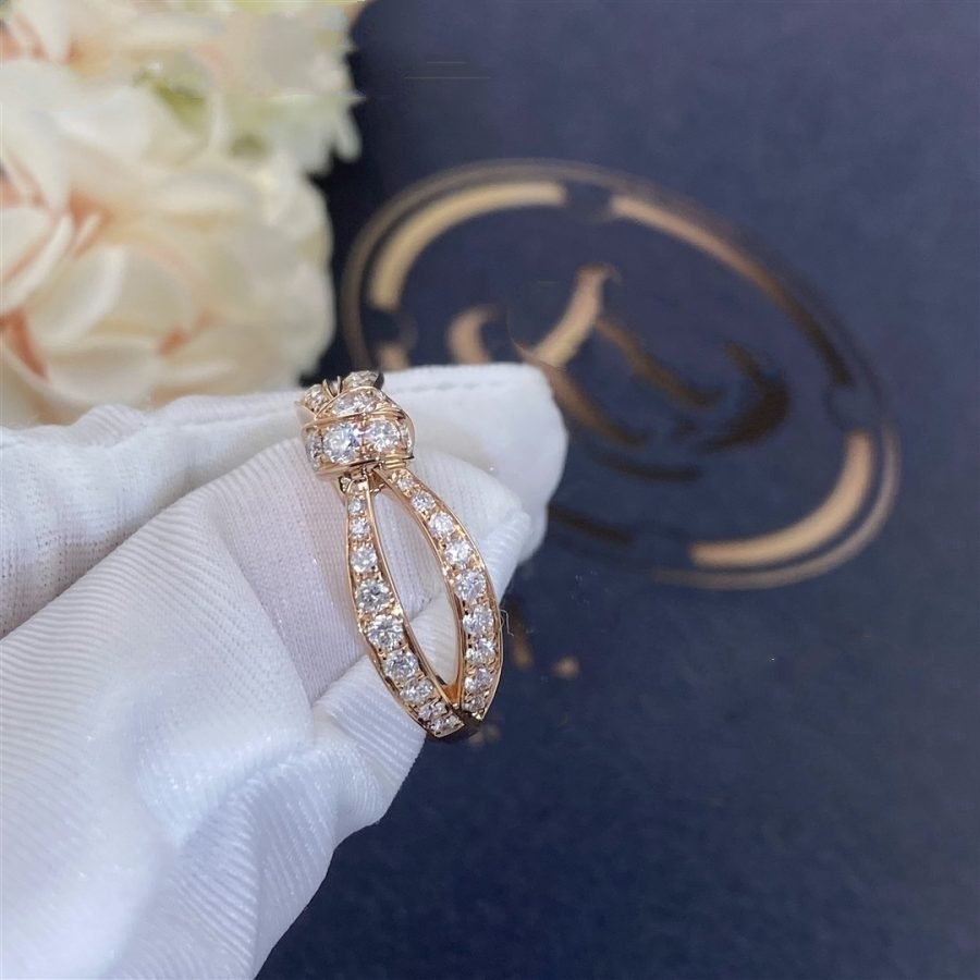 [RAFFINE]LIENS PINK GOLD DIAMOND RING