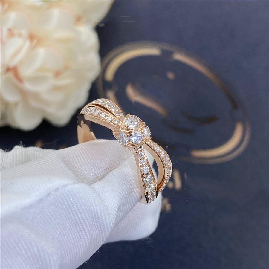 [RAFFINE]LIENS PINK GOLD DIAMOND RING
