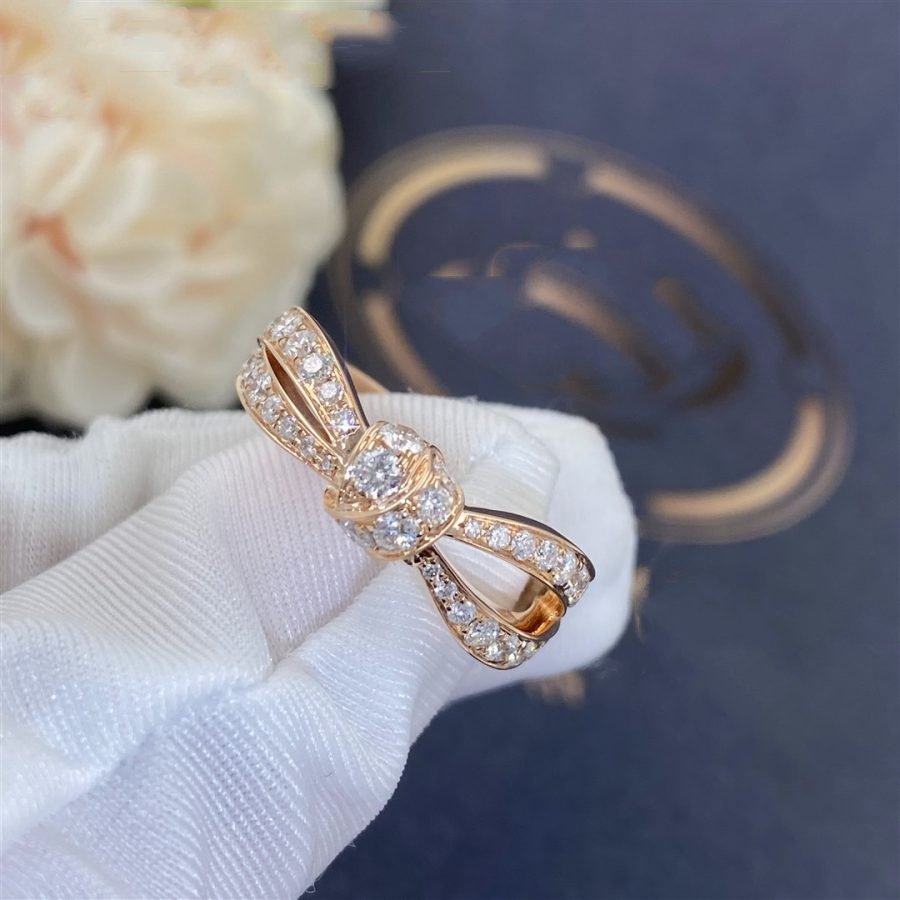 [RAFFINE]LIENS PINK GOLD DIAMOND RING