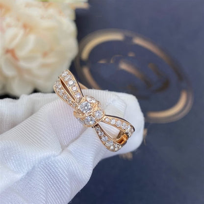 [RAFFINE]LIENS PINK GOLD DIAMOND RING
