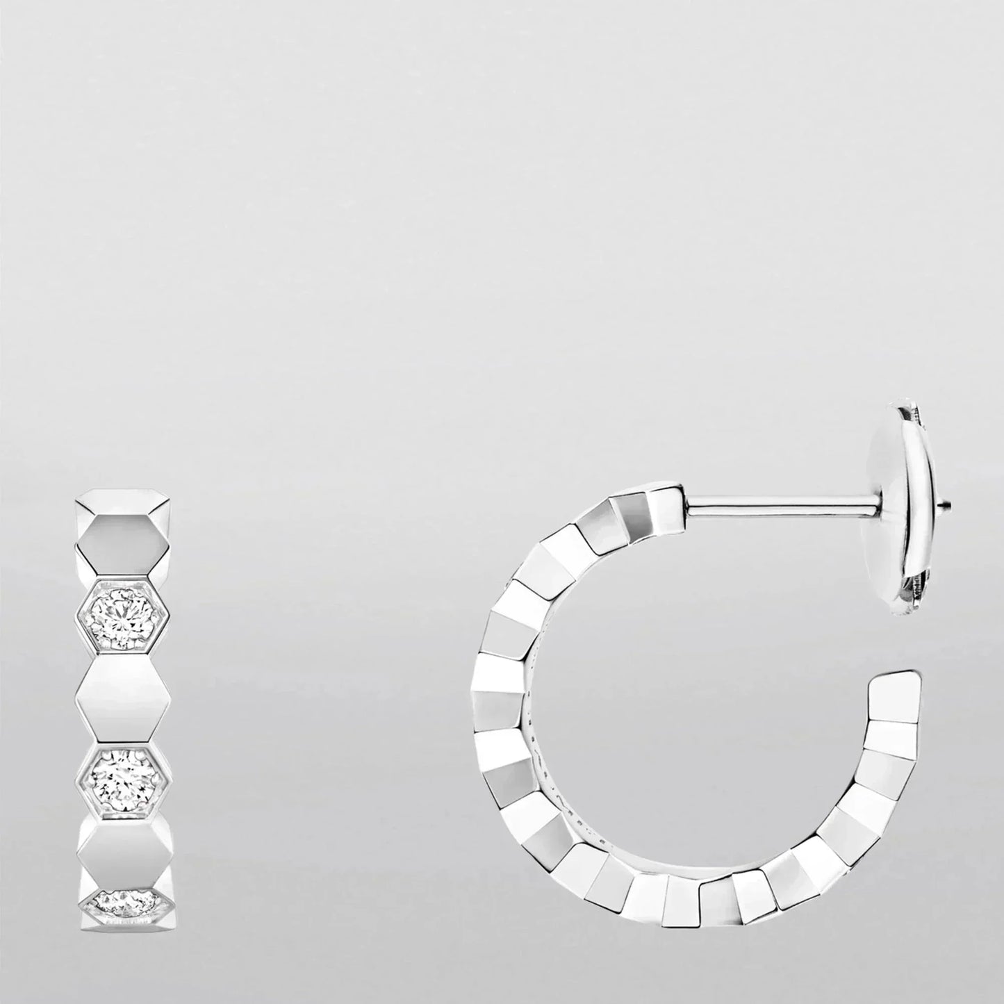 [RAFFINE]Anillo con diseño hueco de trébol de cuatro hojas en forma de flor