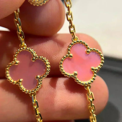 [Raffine]CLOVER 5 ROSA MOP ARMBAND