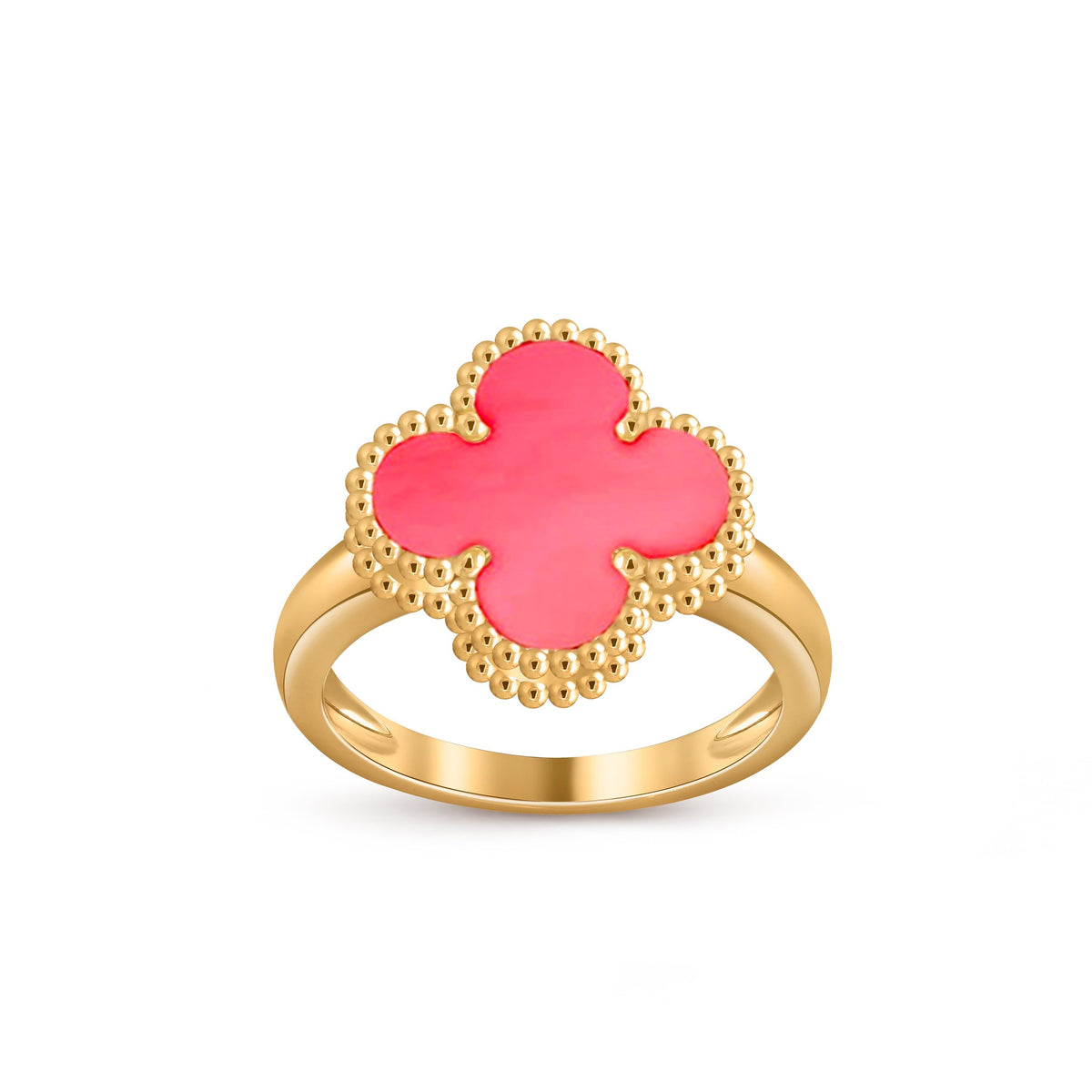 [LUXE]CLOVER RING GOLD COLLECTION
