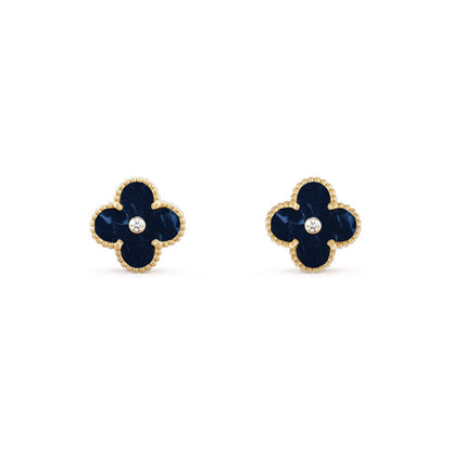 [LUXE]CLOVER  15MM DIAMOND EARRINGS COLLECTION