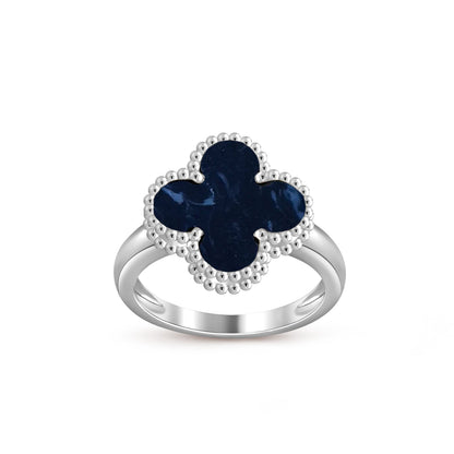 [LUXE]CLOVER SILVER RING COLLECTION