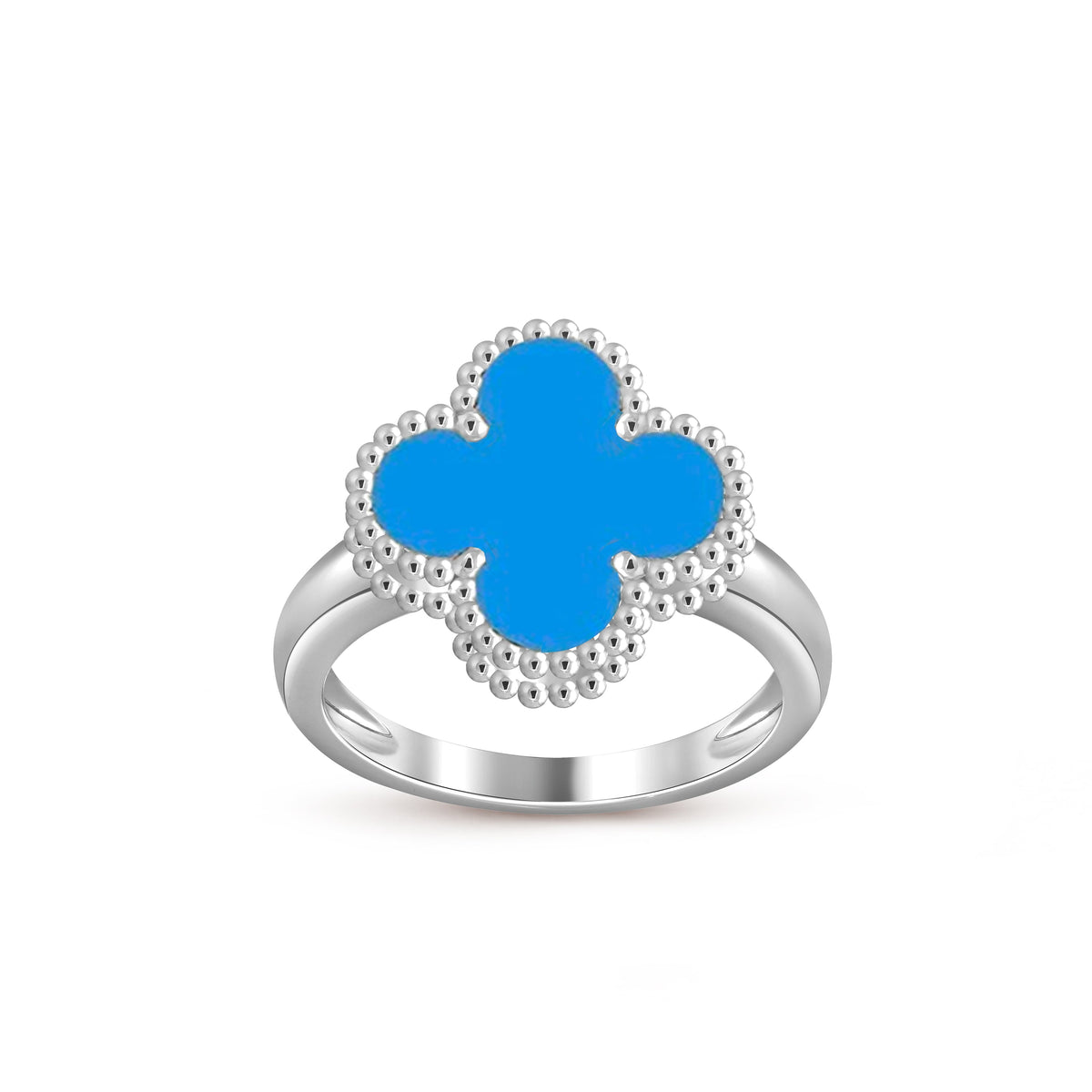 [LUXE]CLOVER SILVER RING COLLECTION